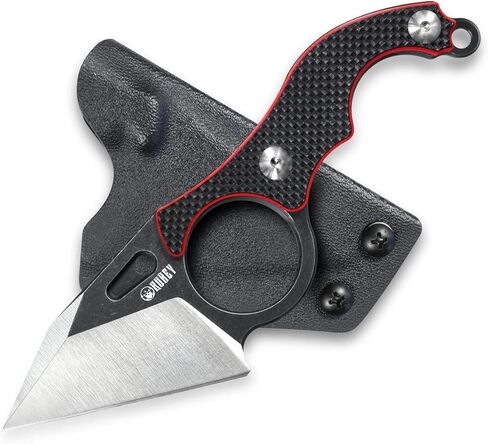 KUBEY Hippocam KU166 Fixed Blade Utility Knife Hand Tool 2.36in D2 Steel Blade with Kydex Sheath in Saudi Arabia