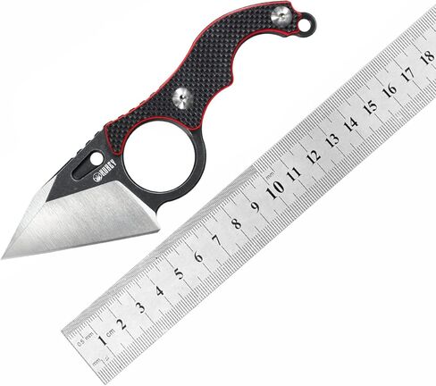 KUBEY Hippocam KU166 Fixed Blade Utility Knife Hand Tool 2.36in D2 Steel Blade with Kydex Sheath in Saudi Arabia