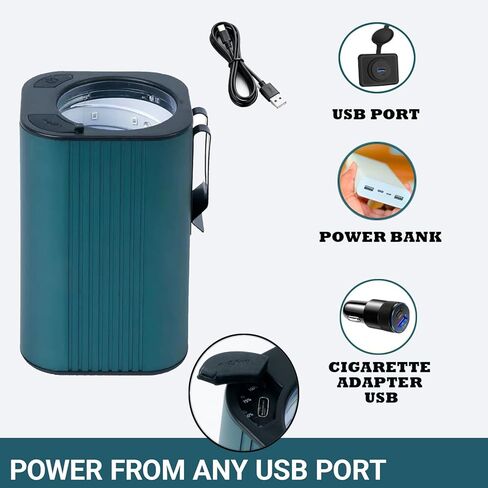 Instant UV Charger for Lures Glow Freshwater Saltwater Baits Catfish Bait Jigs Plugs Spoons for Salmon Walleye Musky Squid Powerful UV LED Light ice Fishing lightsglow disc Charger in Saudi Arabia