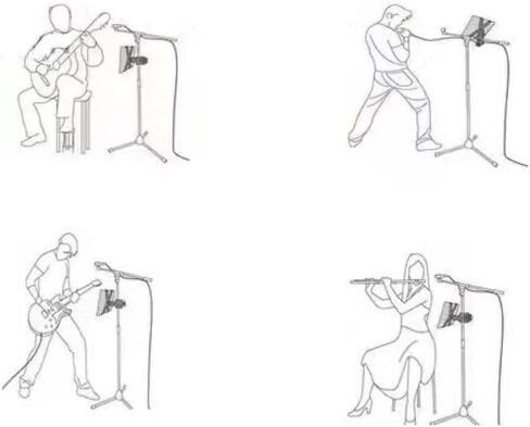 Tablet Holder for Mic Stand, Tablet Mount in Saudi Arabia