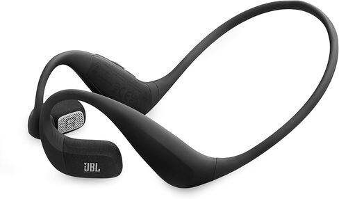 JBL Endurance Pace - Open-Ear Sport Headphones with Memory Wire Neckband, Water & dust Proof (IP68), 2 beamforming mics, up to 10 Hours of Music, Hands-Free Calls and Music Management (Black/Grey) in Saudi Arabia