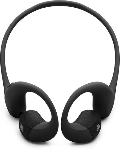 JBL Endurance Pace - Open-Ear Sport Headphones with Memory Wire Neckband, Water & dust Proof (IP68), 2 beamforming mics, up to 10 Hours of Music, Hands-Free Calls and Music Management (Black/Grey) in Saudi Arabia
