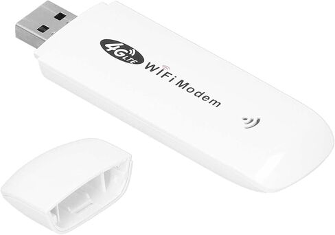 دونجل مودم واي فاي 4G LTE مع فتحة بطاقة SIM لمستخدمي Vista 7/8/10/ OS X، مؤشر LED، واجهة USB، راوتر لاسلكي صغير للسيارة WiFi in Kuwait