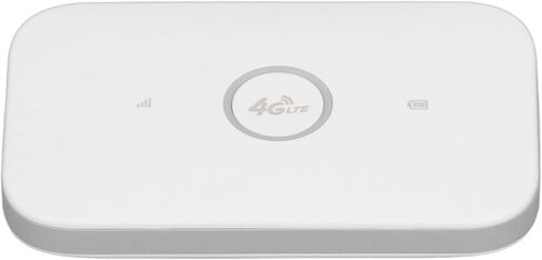 4G LTE Mobile Hotspot 300Mbps Fast Portable WiFi Device for Travelers Ideal for Home Office Work White in Saudi Arabia