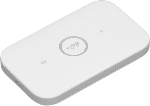 4G LTE Mobile Hotspot 300Mbps Fast Portable WiFi Device for Travelers Ideal for Home Office Work White in Saudi Arabia
