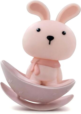 Night Lights for Kids,Rechargeable Nightlight,Small Lamps for Baby Nursery,Pink Bunny Potable Lamp,Soft Eye Caring,Breastfeeding,Sleep Aid,Cute Funny Elegant Gifts for Toddler Boys Girls in Kuwait
