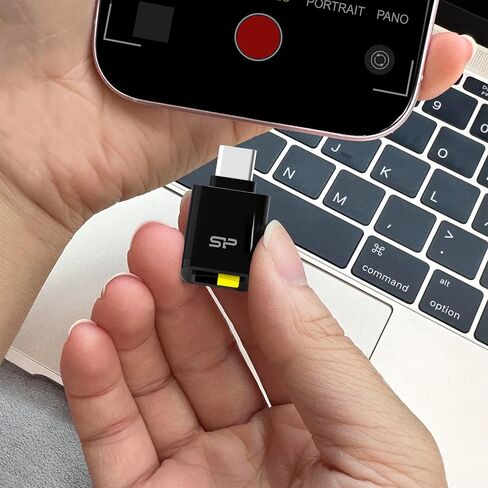 Silicon Power Micro SDXC UHS-I U3 A2 1TB Gaming Memory Card Bundle with USB C Card Reader SPA21GTC200 in Saudi Arabia