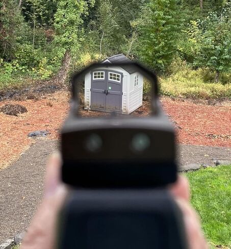 Ade Advanced Optics RD3-006B Green Dot Sight للمسدس المتوافق مع لوحة / شريحة نقطة حمراء للطبيب - FDE / TAN لون الجسم in Kuwait