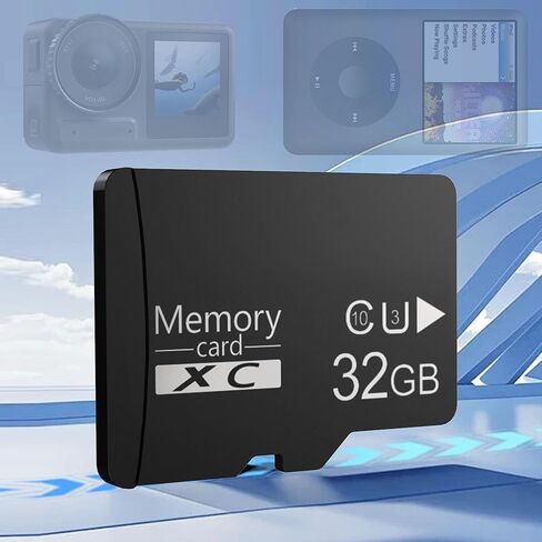 Micro SD Card 32GB SDHC V30 U3, Class 10 High Speed Memory Card for 4K Video Recording, Camera, Action Cam, Drone, Dash Cam in Saudi Arabia