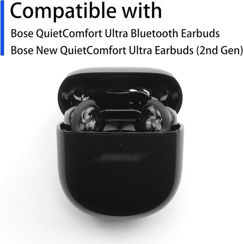 Replacement Ear Tips for Bose QuietComfort Ultra Earbuds Ultra 1&2, Anti-Slip Silicone Wingtip Covers Eartip Accessories, 3 Pairs of Stability Bands (Black, Assorted S/M/L) in Saudi Arabia