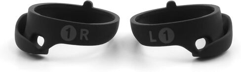 Replacement Ear Tips for Bose QuietComfort Ultra Earbuds Ultra 1&2, Anti-Slip Silicone Wingtip Covers Eartip Accessories, 3 Pairs of Stability Bands (Black, Assorted S/M/L) in Saudi Arabia
