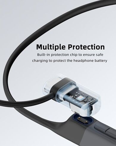 AreMe 3 Pack USB C Magnetic Charger Adapter, Type-C Charging Converter for AfterShokz Aeropex AS800, Shokz OpenRun, OpenRun Pro, OpenRun Mini, OpenComm (Silver) in Saudi Arabia