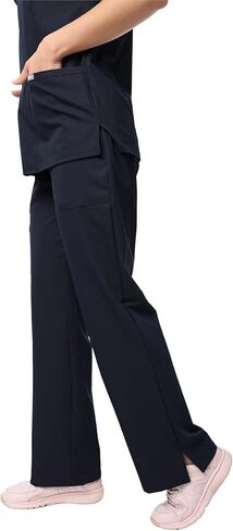 سراويل Silvatica Premium Workwear النسائية ذات 4 جيوب، وجيب خلفي وحمولة، وتمتد في 4 اتجاهات، وفتحات جانبية، ومضادة للتجاعيد in Saudi Arabia