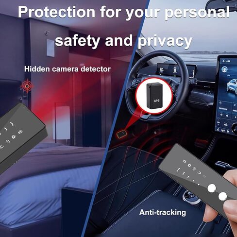 كاشفات الكاميرا الخفية، مكتشف كاميرا التجسس، كاشف تعقب GPS، التسجيل، التتبع، كاشف جهاز الاستماع، كاشف الحشرات المخفية وكاشف الكاميرا لغرف الفنادق، السفر، السيارة، المكتب in Saudi Arabia