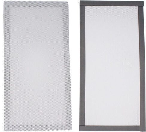 Filter Mesh Fan Cover Net Grill Guard with Hole for PC Computer for Case Cooling Fan 12X24cm/14X Chassis Fan Cover Case Duster in Saudi Arabia
