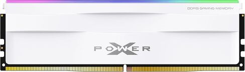 Silicon Power Zenith RGB DDR5 5200MT/s (PC5-41600) CL38 16GB AMD Expo/Intel XMP 3.0 Dual Pack 1.25V Desktop Unbuffered DIMM SP016GXLWU520FSH White in Saudi Arabia