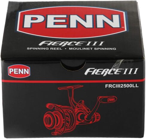Penn FRCIII2500LL Fierce III 2500 Spin Reel Live Liner RH/LH Front in Saudi Arabia