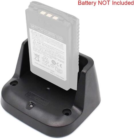Fumei SBH-28 شاحن سطح المكتب السريع لبطارية SBR-24LI متوافق مع Yaesu FT-70 FT-70D FT-70DR جهاز الاتصال اللاسلكي in Saudi Arabia