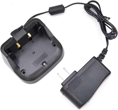 Fumei SBH-28 شاحن سطح المكتب السريع لبطارية SBR-24LI متوافق مع Yaesu FT-70 FT-70D FT-70DR جهاز الاتصال اللاسلكي in Saudi Arabia