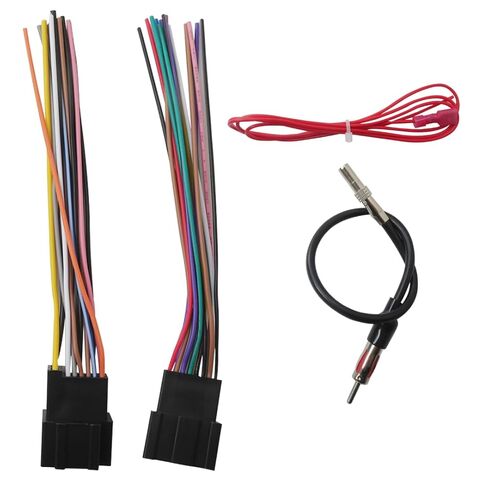 Radio Wiring Harness w/Antenna Adapter Plug Stereo Wire Cable Connector Fit for G M C Acadia 2007-2010 & for Savana 1500/3500 2006-2015, Vicue New Version in Saudi Arabia