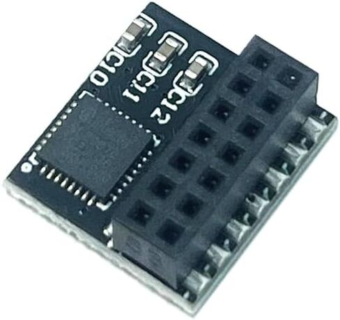 وحدة الأمان TPM 2.0 وحدة SPI 14Pin وحدة SLB9670 لـ ASUS ROG Strix B560-A B560-E B560-G B560-F B660-A B660-F B660-G Z590-A Z590-F Z590-E Gaming WiFi حساب مفتاح رأس الحافلة بشكل آمن in Kuwait