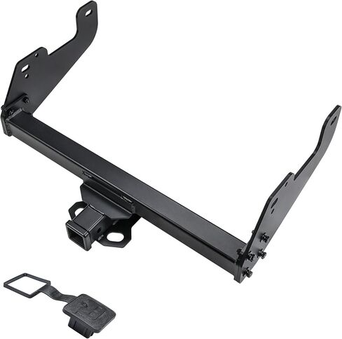 Autekcomma Class 3 Trailer Hitch، Tow Hitch 2 بوصة، متوافق مع Dodge D-Series 1968-1993، Ford F-Series 1973-1997، Bronco 1980-1996، وصلة ربط متعددة الملاءمة لتلقي حامل الكرة، الدراجة. 13310 in Kuwait