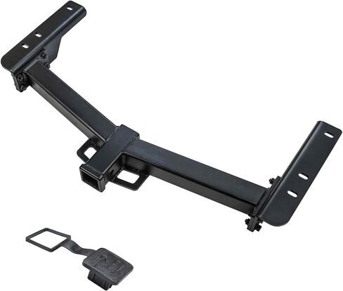 Autekcomma Class 3 Trailer Hitch، Tow Hitch 2 بوصة، متوافق مع Dodge D-Series 1968-1993، Ford F-Series 1973-1997، Bronco 1980-1996، وصلة ربط متعددة الملاءمة لتلقي حامل الكرة، الدراجة. 13310 in Kuwait