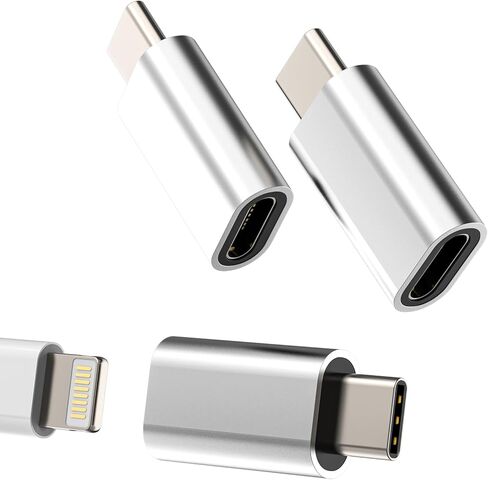 Lightning to USB C for iPhone16 15 Pro Max Charging Adapter (3 Pack)for Apple for iPad Air4 compatible for Samsung Charger Female Cable Type C Male Adaptor Connector Charge Port Data Android Converter in Saudi Arabia