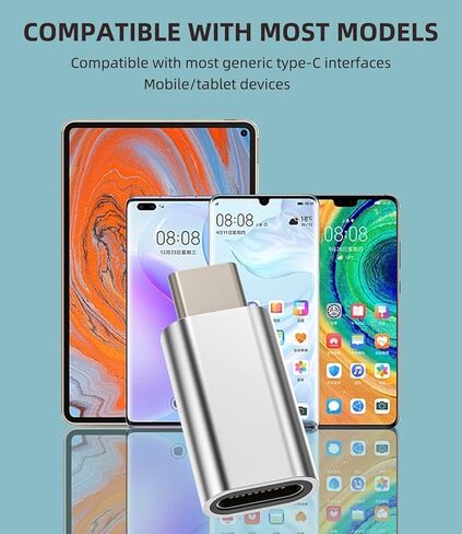 Lightning to USB C for iPhone16 15 Pro Max Charging Adapter (3 Pack)for Apple for iPad Air4 compatible for Samsung Charger Female Cable Type C Male Adaptor Connector Charge Port Data Android Converter in Saudi Arabia