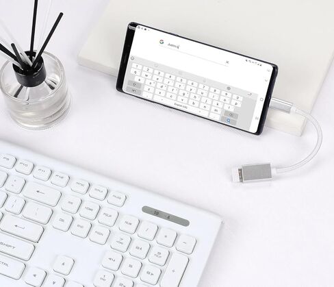 OTG USB-C 3.0 Adapter (2 Pack) Compatible with Samsung Galaxy A11, A51, A71, 5G, 71s 5G UW to Quick Multi-Use Functions to Backup, Keyboard, mice, Thumb Drives, Saves, More in Saudi Arabia