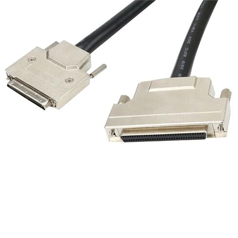 SCSI Cable HPDB68 Female to VHDCI68 Male Cable HPDB68 to VHDCI68 M/F HPDB68P VHDCI68P(50cm) in Saudi Arabia