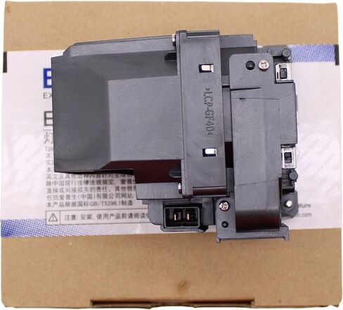Jaspertronics OEM V13H010L89 مصباح جهاز العرض والإسكان الأصلي 250 وات UHE مع ضمان لمدة سنة واحدة، 3,500-5,000 ساعة، موثوق، عالي الأداء، وحدة جديدة معبأة للبيع بالتجزئة in Kuwait