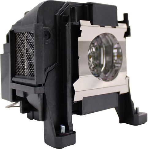 Jaspertronics OEM V13H010L89 مصباح جهاز العرض والإسكان الأصلي 250 وات UHE مع ضمان لمدة سنة واحدة، 3,500-5,000 ساعة، موثوق، عالي الأداء، وحدة جديدة معبأة للبيع بالتجزئة in Kuwait