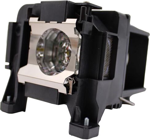 Jaspertronics OEM V13H010L89 مصباح جهاز العرض والإسكان الأصلي 250 وات UHE مع ضمان لمدة سنة واحدة، 3,500-5,000 ساعة، موثوق، عالي الأداء، وحدة جديدة معبأة للبيع بالتجزئة in Kuwait