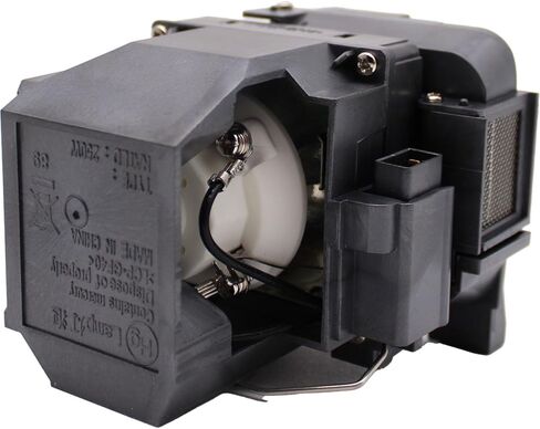 Jaspertronics OEM V13H010L89 مصباح جهاز العرض والإسكان الأصلي 250 وات UHE مع ضمان لمدة سنة واحدة، 3,500-5,000 ساعة، موثوق، عالي الأداء، وحدة جديدة معبأة للبيع بالتجزئة in Kuwait