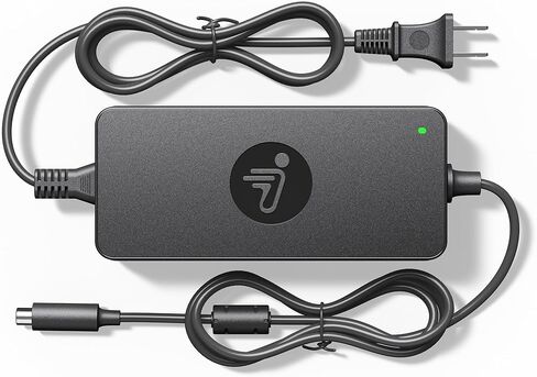 شاحن ZOVEEK AC/DC الأصلي لـ Segway Ninebot - مصدر طاقة 42V 1.7A متوافق مع E3&E2 Pro G30LP ES2 ES4 ES1L F20 F30 F40 E22 E25 DLX2 Pro، استبدال 70W لبطارية ليثيوم 36/42V in Kuwait