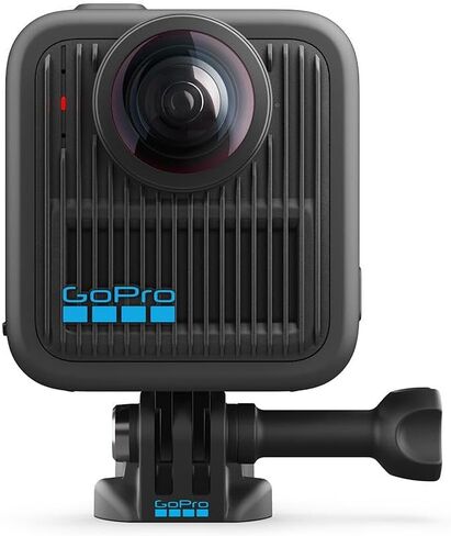 GoPro MAX2 - Waterproof 360 + Traditional Action Camera with Touch Screen, Spherical 8K Video, 29MP 360 Photos, Replaceable Lenses, HyperSmooth Stabilization, with 47 Piece Accessory Kit + 64GB in Saudi Arabia