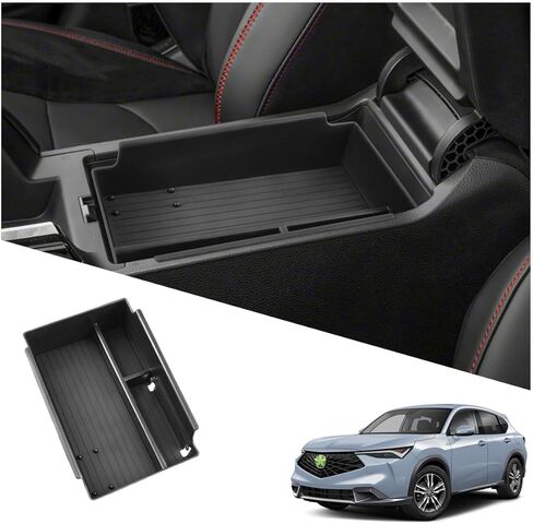 Ruiya 2025 Acura ADX Center Console Organizer for Acura ADX 2025 Accessories ABS Material Middle Console Organizer Compatible with 2025 Acura ADX Standard/w/A-Spec Package/w/A-Spec Advance Package in Saudi Arabia