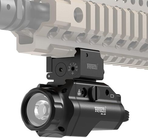 Feyachi PL-19 جهاز رؤية ليزر أحمر/أخضر يعمل على ترقية جهاز ليزر Airsoft Gun ليزر أحمر مدمج منخفض المستوى مع حاجز Picatinny/Weaver لبندقية مسدس مسدس in Kuwait