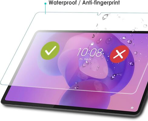 واقي شاشة WD&CD مكون من قطعتين متوافق مع Lenovo Idea Tab 11" 2025، جراب زجاجي مقسى صديق للبيئة لجهاز Idea Tab 11" / M11 【مضاد للخدش 】 【مضاد للفقاعات 】 【عالية الوضوح】 in Saudi Arabia