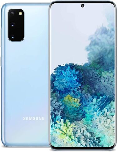 Samsung Galaxy S20 5G Factory مفتوح هاتف ذكي يعمل بنظام Android SM-G981U الإصدار الأمريكي | معرف بصمة الإصبع والتعرف على الوجه | بطارية طويلة الأمد (رمادي كوني، 128 جيجابايت) in Kuwait