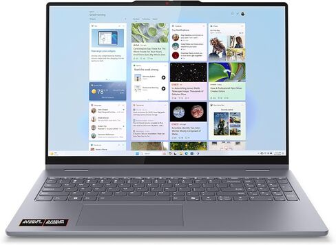 Lenovo IdeaPad 5 لاب توب 2 في 1 - Copilot+ PC - وحدة المعالجة المركزية AMD Ryzen AI 5 340 - شاشة لمس WUXGA IPS مقاس 16 بوصة - ذاكرة وصول عشوائي 16 جيجابايت - تخزين 1 تيرابايت - وحدة معالجة رسومات AMD Radeon 840M - لونا رمادي in Kuwait