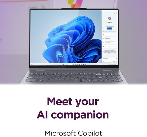 Lenovo IdeaPad 5 لاب توب 2 في 1 - Copilot+ PC - وحدة المعالجة المركزية AMD Ryzen AI 5 340 - شاشة لمس WUXGA IPS مقاس 16 بوصة - ذاكرة وصول عشوائي 16 جيجابايت - تخزين 1 تيرابايت - وحدة معالجة رسومات AMD Radeon 840M - لونا رمادي in Kuwait