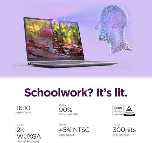 Lenovo IdeaPad 5 لاب توب 2 في 1 - Copilot+ PC - وحدة المعالجة المركزية AMD Ryzen AI 5 340 - شاشة لمس WUXGA IPS مقاس 16 بوصة - ذاكرة وصول عشوائي 16 جيجابايت - تخزين 1 تيرابايت - وحدة معالجة رسومات AMD Radeon 840M - لونا رمادي in Kuwait
