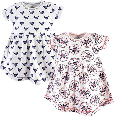 Yoga Sprout Cotton Dress, 2 Pack in Saudi Arabia