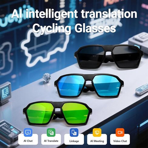 Smart Sunglasses Bluetooth Glasses, Audio Glasses with Speakers in Saudi Arabia