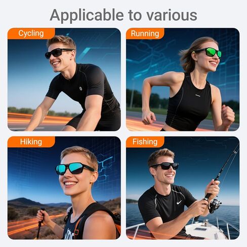 Smart Sunglasses Bluetooth Glasses, Audio Glasses with Speakers in Saudi Arabia