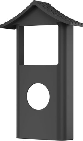 Silicone Skin for Ring Battery Doorbell (2024 Release) – Weatherproof Protective Case Cover – Heat & Cold Resistant (-40°F to 220°F) – Easy Snap-On Install, Black in Kuwait