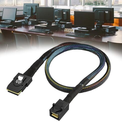 High Performances Internal MiniSAS Cable, SFF8087 to SFF8643, for Secure Data Transmission Dense Server Interconnects in Kuwait