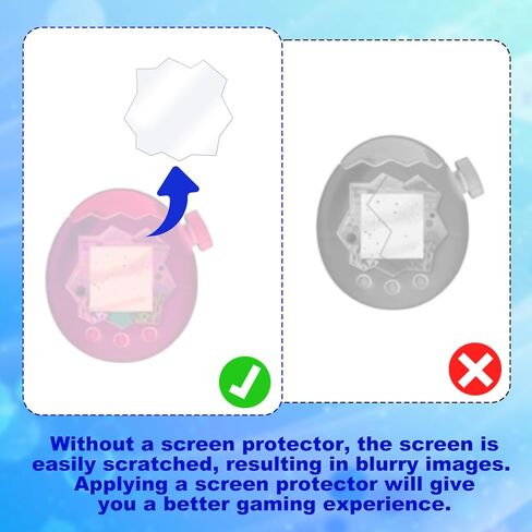 5pcs Screen Protector, PET Hard Screen Protector Cover with Dry/Wet Glasses Cleaning Wipes Anti-Scratch Anti-Bubble Clear Protective Film Full Coverage PET Clear Film Accessories for Game Console in Saudi Arabia